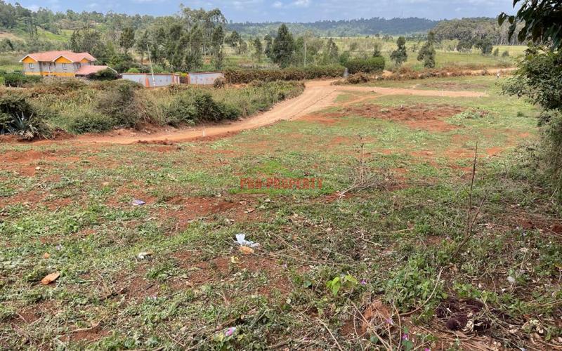 Plots For Sale In Kikuyu, Ondiri Karai.