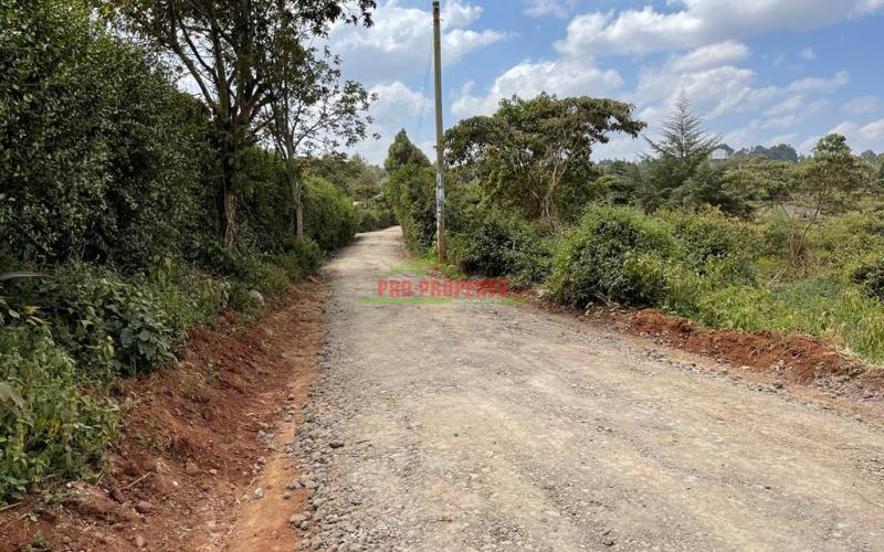Residential Plot For Sale In Kikuyu, Ondiri Kiambu County.