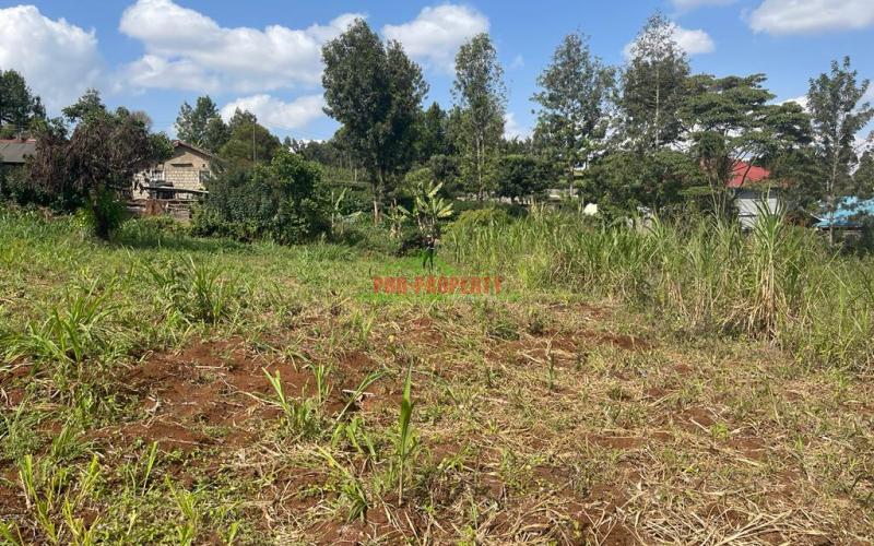 Prime Half Acre Plot For Sale In Kikuyu, Ondiri.