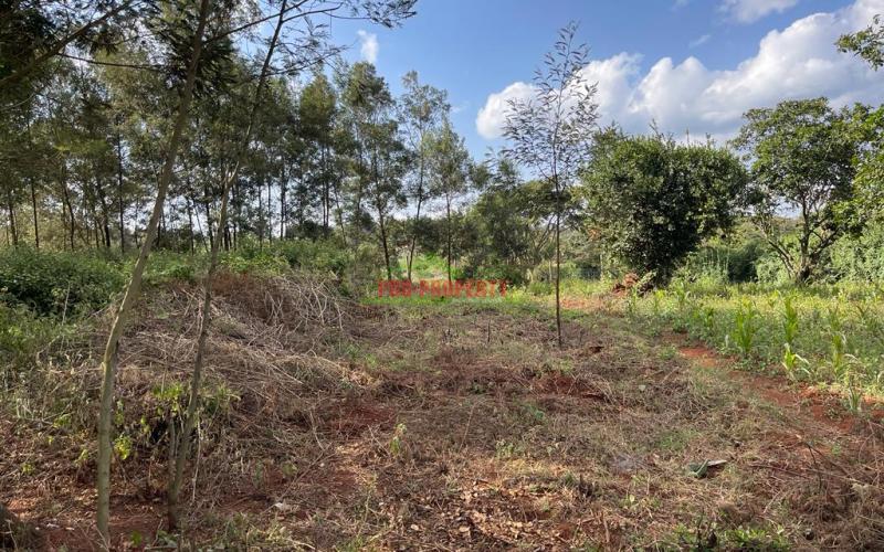 Residential Plot For Sale In Kikuyu Ondiri Karai Area.