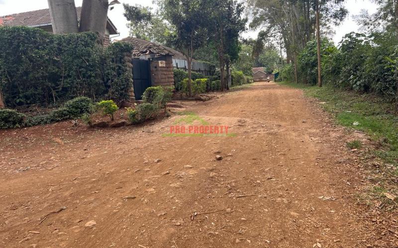 Prime Residential Plot For Sale In Kabete, Fortsmith Gardens.