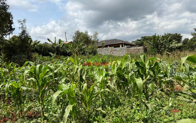 Prime Residential Plot For Sale In Kikuyu, Gikambura (along Jambu Tv Road).