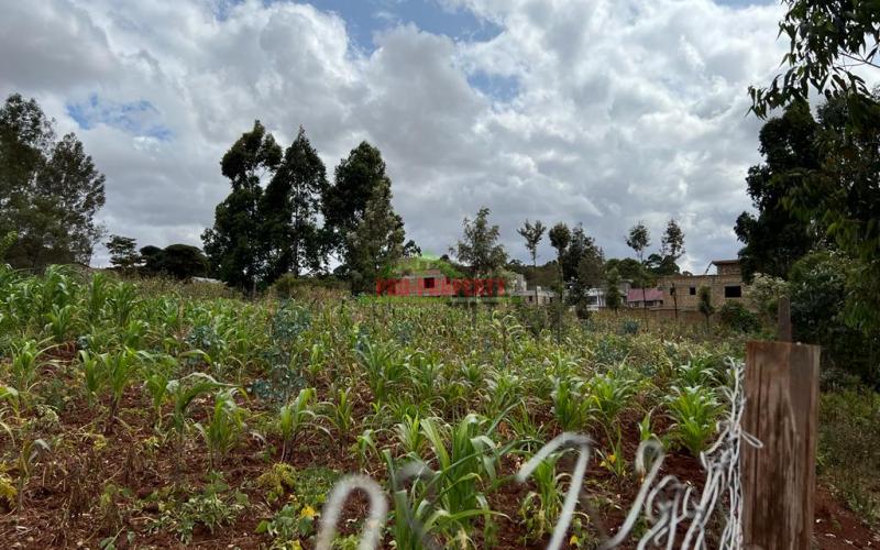 Prime Residential Plot For Sale In Kikuyu, Gikambura (along Jambu Tv Road).