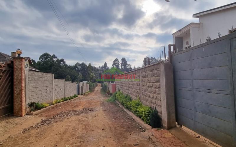 Residential 50 By 100 Fts Plot For Sale In Thogoto.
