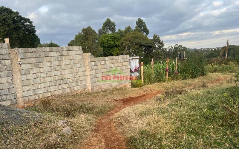 Prime Residential Plot For Sale In Kikuyu, Ondiri