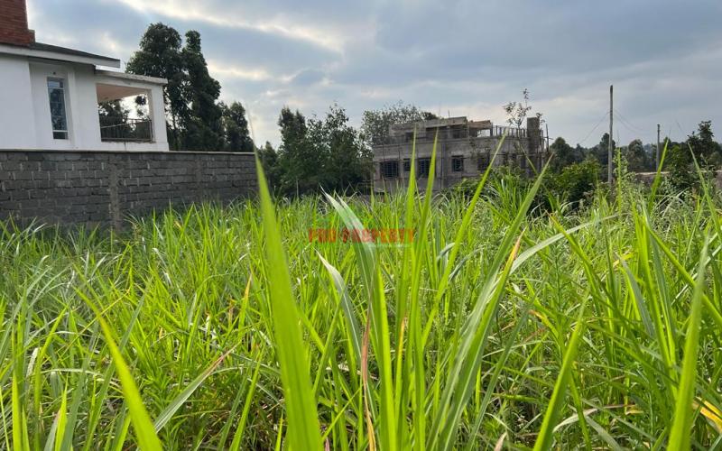 Prime Residential Plot For Sale In Kikuyu, Gikambura