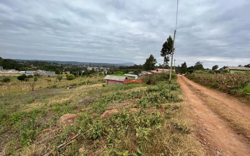 Prime Residential Plot For Sale In Kikuyu, Kamangu