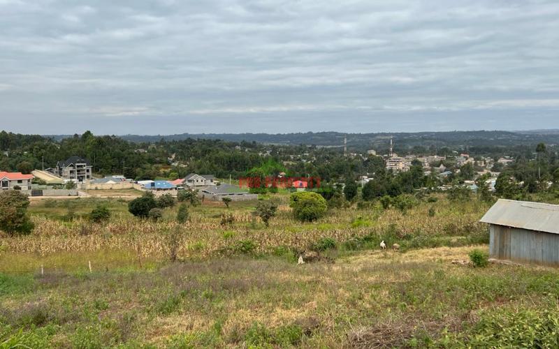 Prime Residential Plot For Sale In Kikuyu, Kamangu