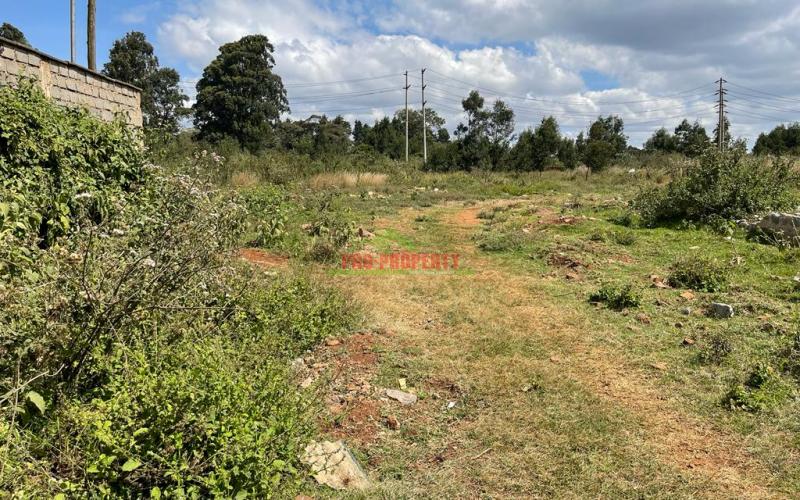 Prime Commercial/ Industrial Land For Sale In Kikuyu Town.