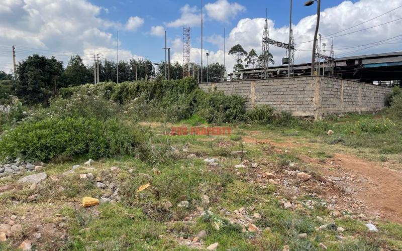 Prime Commercial/ Industrial Land For Sale In Kikuyu Town.