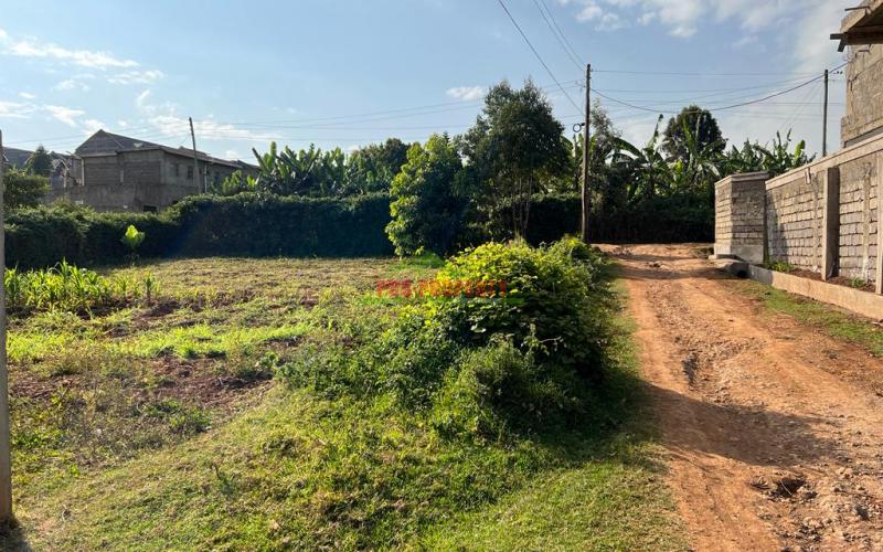 Prime Commercial Plot For Sale In Kikuyu, Thogoto.