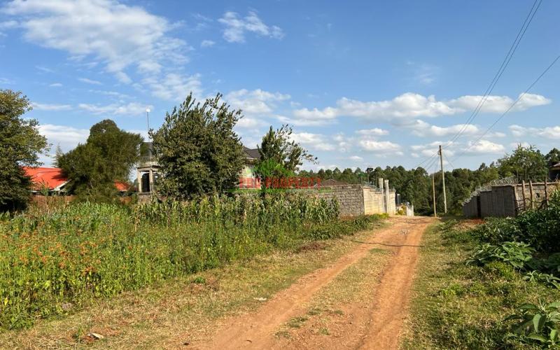 Prime Commercial Plot For Sale In Kikuyu, Thogoto.