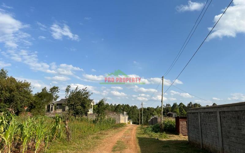 Prime Commercial Plot For Sale In Kikuyu, Thogoto.