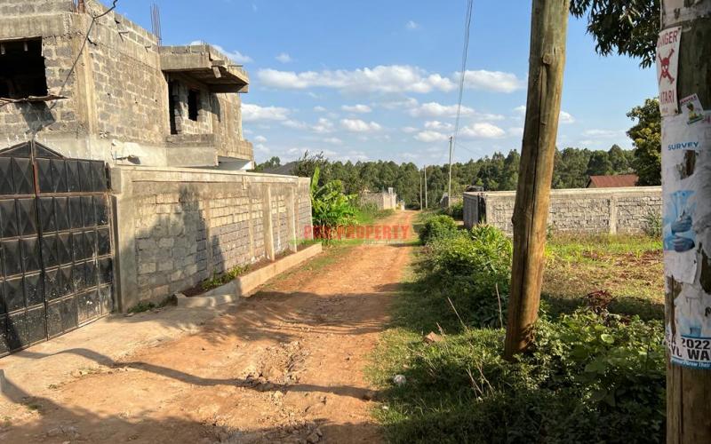 Prime Commercial Plot For Sale In Kikuyu, Thogoto.