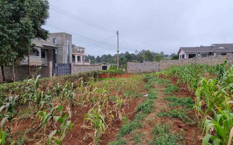 Prime Residential Plot For Sale In Kikuyu, Gikambura (along Jambu Tv Road).