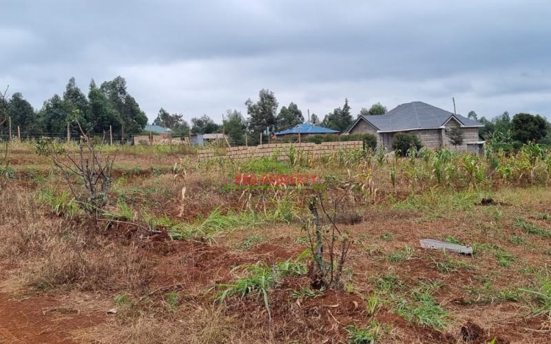 Residential Plot For Sale In Kikuyu Gikambura.