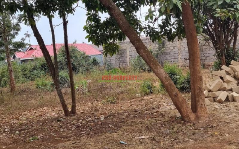 50 By 100 Fts Plot For Sale In Kikuyu, Gikambura.
