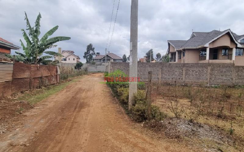 50 By 100 Fts Plot For Sale In Kikuyu, Gikambura.