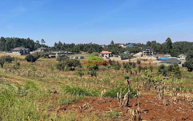 Residential Plot For Sale in Kikuyu, Kamangu with Nice Views.