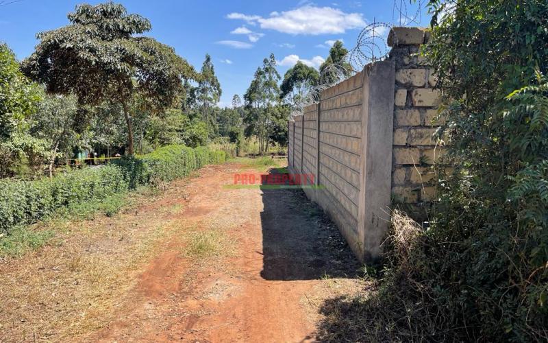 Prime Residential Plot For Sale In Kikuyu, Gikambura.