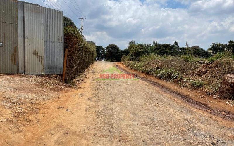 Prime Half Acre Land For Sale In Kikuyu, Thogoto Near The Southern Bypass.