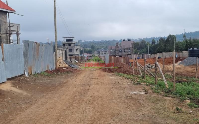 Residential Serviced Plot For Sale In A Controlled Gated Estate In Kikuyu, Lusigetti.