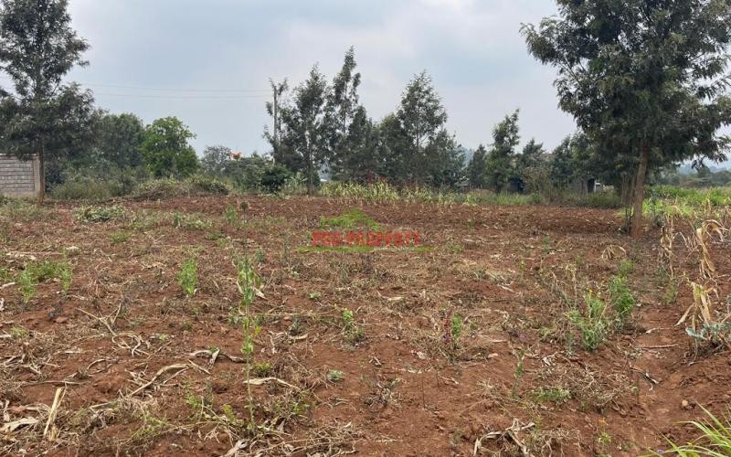 Residential Plot For Sale In Kikuyu, Kamangu (migumoini Area).