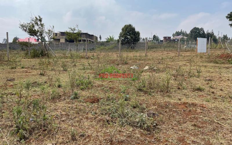Residential Plot For Sale In Kikuyu, Kamangu.