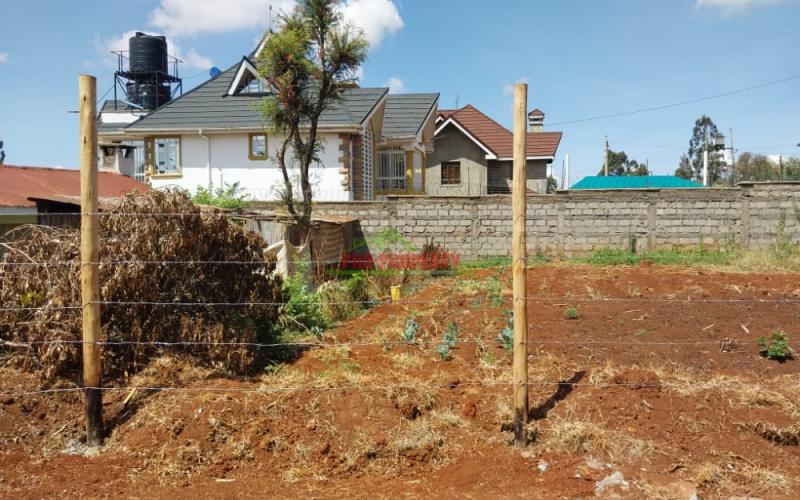 58×100ft Residential Plot For Sale In Kikuyu Ondiri