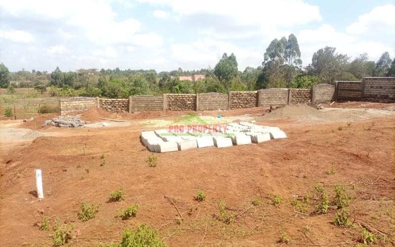 50×100ft Plots  For Sale In Kikuyu Lussigetti(in A Gated Community)