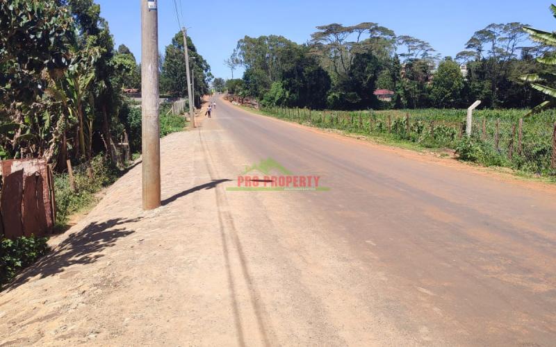 50 By 100ft Commercial Plot For Sale In Thogoto