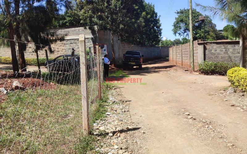 Prime 3/4 Acre Plot For Sale In Thogoto.