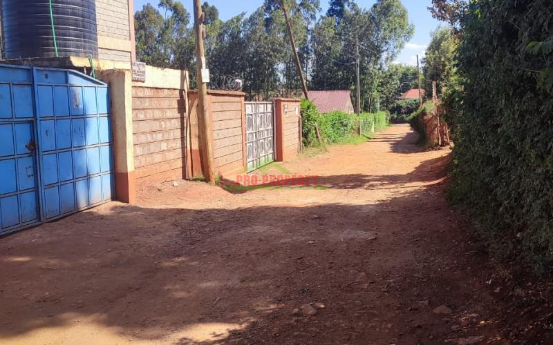 1/4 Acre Commercial Plot For Sale In Thogoto.