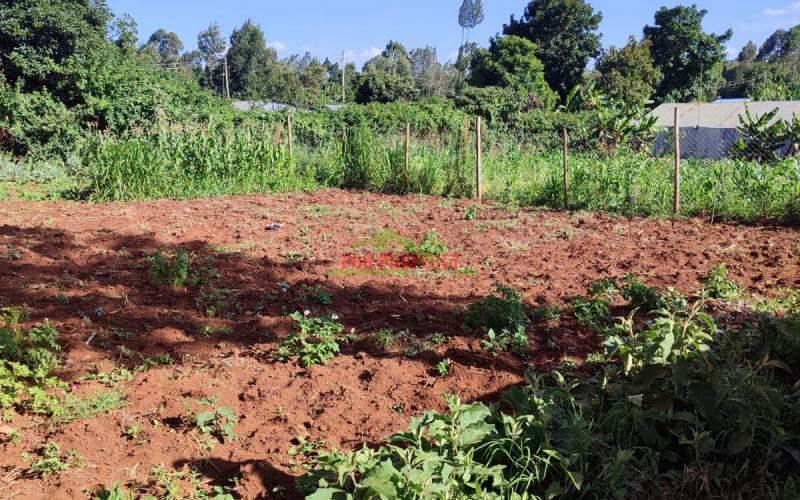 Prime 50 By 100ft Commercial Plot For Sale In Thogoto