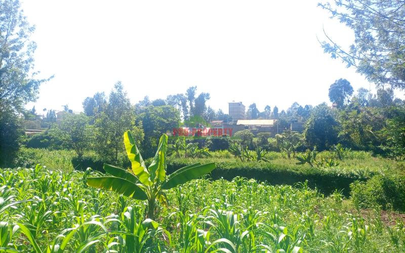 Prime  Commercial Land For Sale In Kikuyu Thogoto Teachers College.