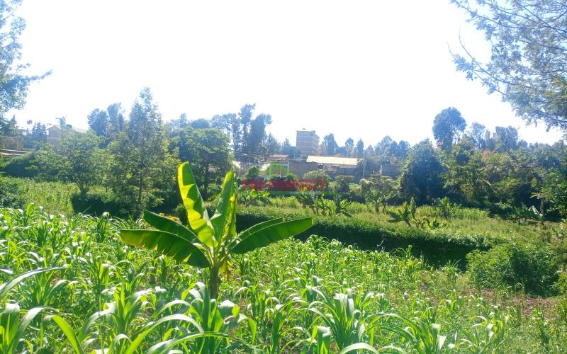 Prime  Commercial land for sale in kikuyu thogoto teachers college.