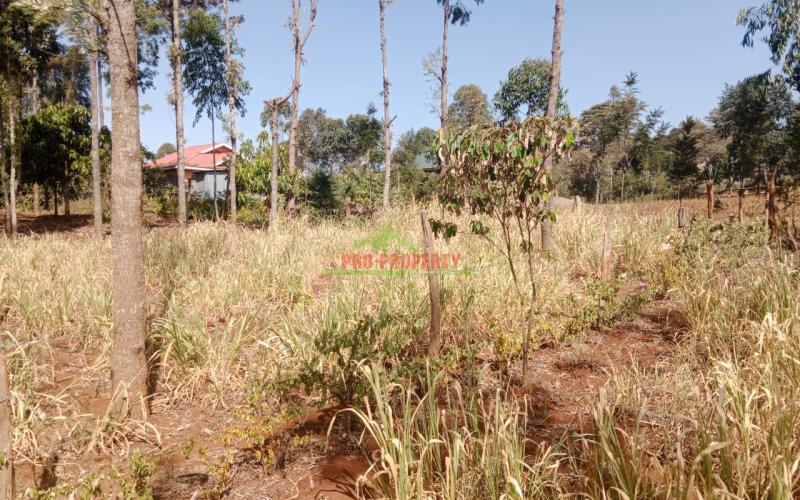 Prime Plot For Sale In Kikuyu 3.5km From Kikuyu Township