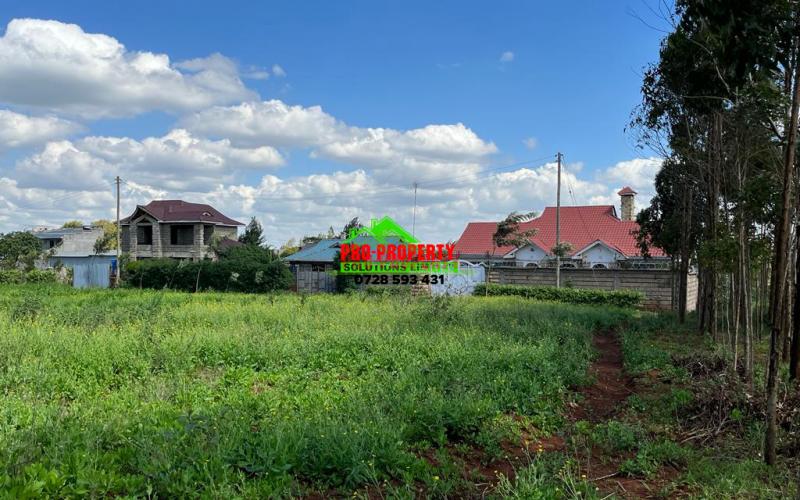 Residential Land For Sale In Gikambura, Kikuyu.