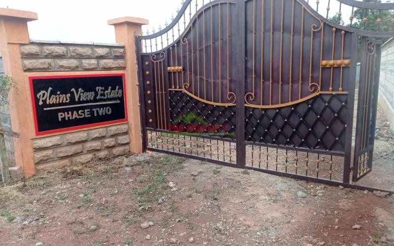 Residential Serviced Plots For Sale Located In Kikuyu ,gikambura