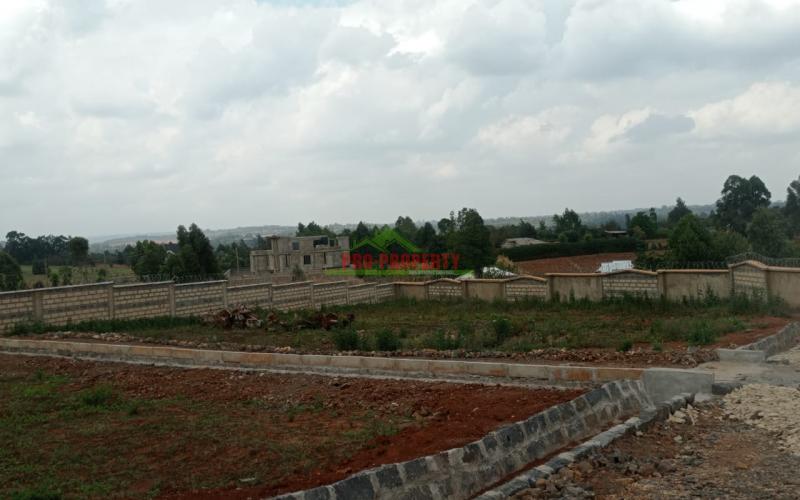 Residential plots for sale in kikuyu Lusigetti