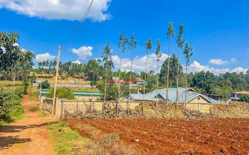 Prime Residential Plot For Sale At Kikuyu Gikambura