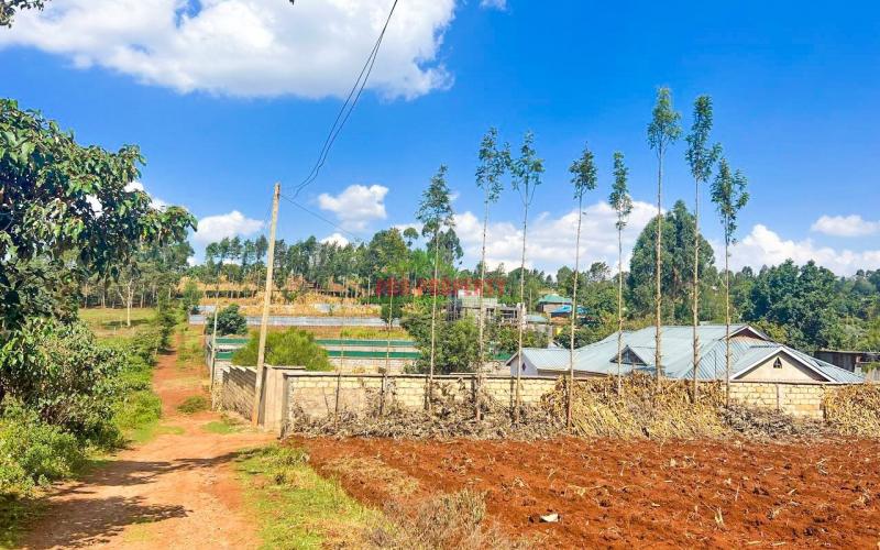 Prime Residential Plot For Sale At Kikuyu Gikambura