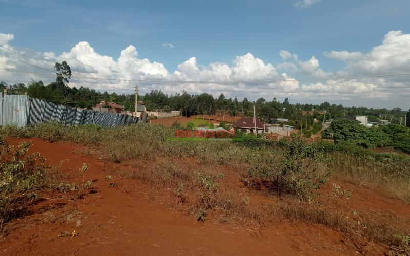 Prime plots for sale in Kikuyu Kamangu