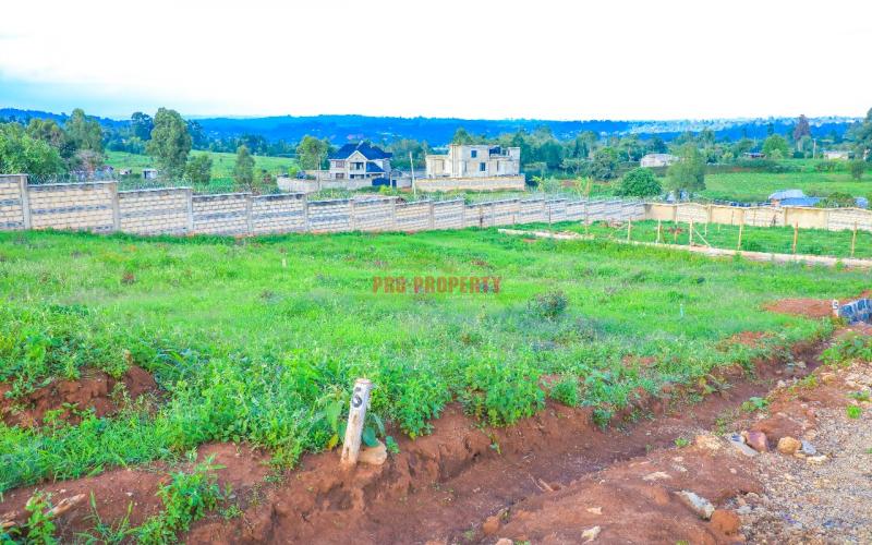 Prime Gated Community 50 By 100 Plots  For Sale In Kikuyu Lusingetti.