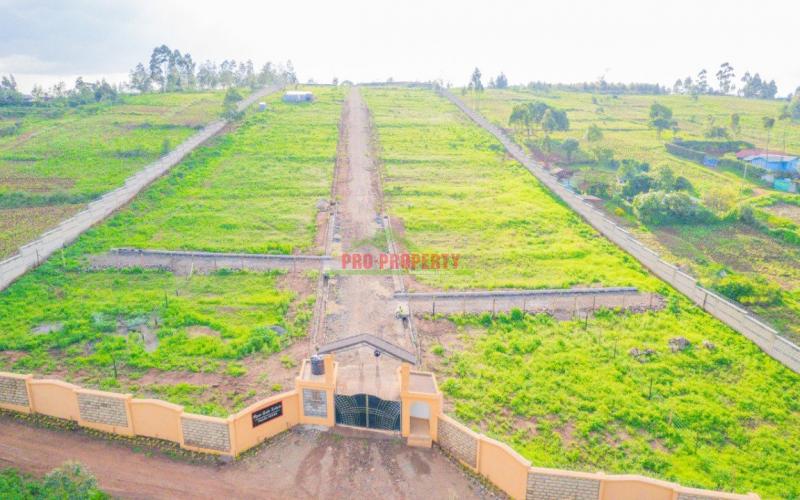 Prime Gated Community 50 By 100 Plots  For Sale In Kikuyu Lusingetti.