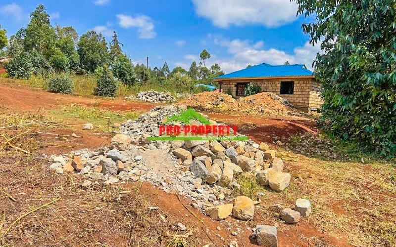 Prime Residential Plot In Kikuyu,kamangu(ng'amba Area)