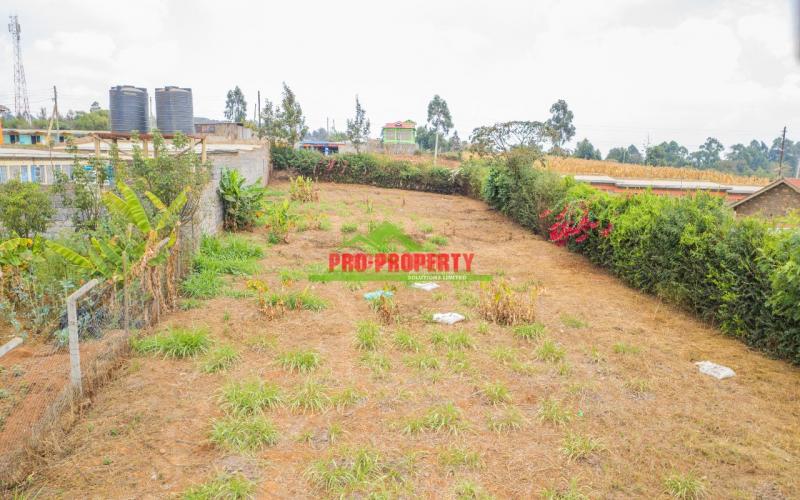 Prime 100 By 100 Commercial Plots For Sale In Kikuyu Kamangu.