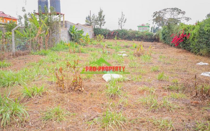 Prime 100 / 100 Residential Plots For Sale In Kikuyu Kamangu.