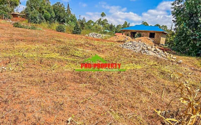 Prime 50 By 100 Residential Plots For Sale In Kikuyu- Kamangu