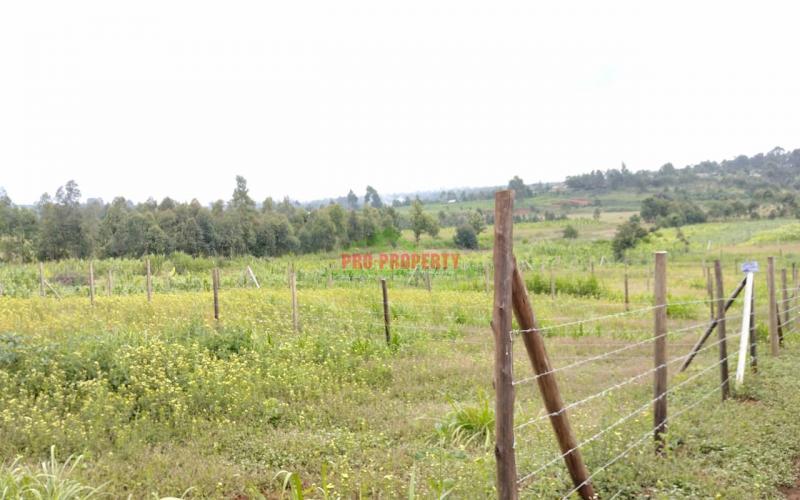 Prime50by100ft residential plot for sale in Kikuyu ,ng'amba area